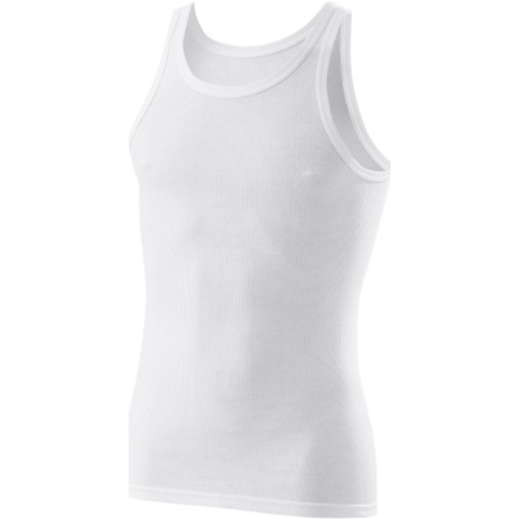 Herren Unterhemden Baumwolle Doppelripp Tank Top Achselhemd Größe 5/S 6/M 7/L 8/XL 9/XXL 10/XXXL 4er Pack