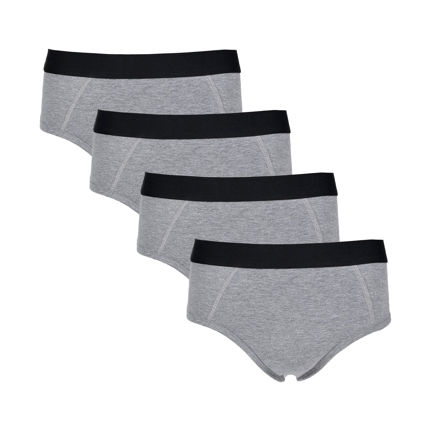 Herren Slips Unterhosen Sportslips Unterwäsche Schlüpfer Grau 8er Pack Größe 5/S 6/ 7/L 8/XL 9/XXL 10/XXXL